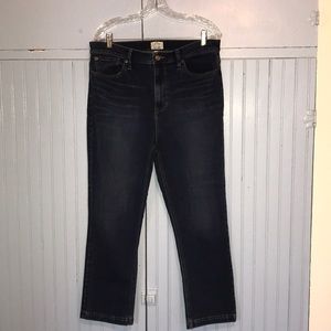 J. Crew Billie Demi Boot Crop Jeans